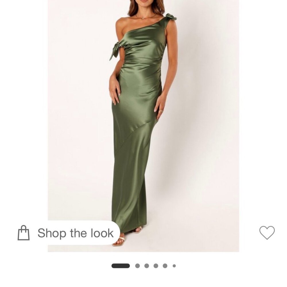Petal & Pup Selma Dress - XS olive - NEW